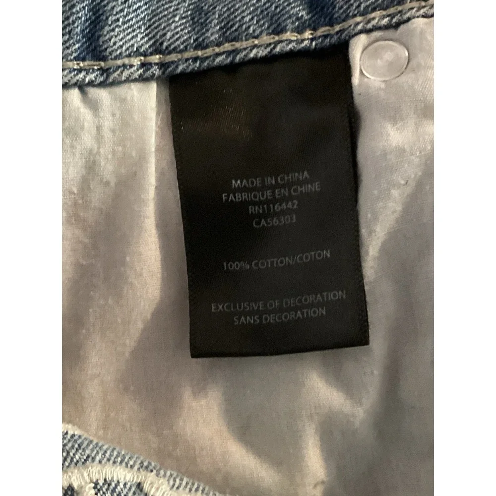 Ninth Hall Ambush Jeans Mens 28 Embroidered Dragon, Blue Denim 90's - Picture 10 of 12